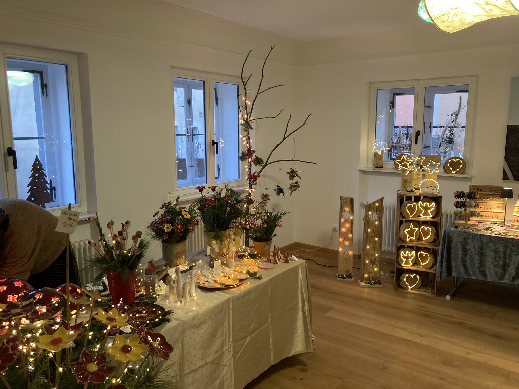 Weihnachtsausstellung im Rathaus Ornbau