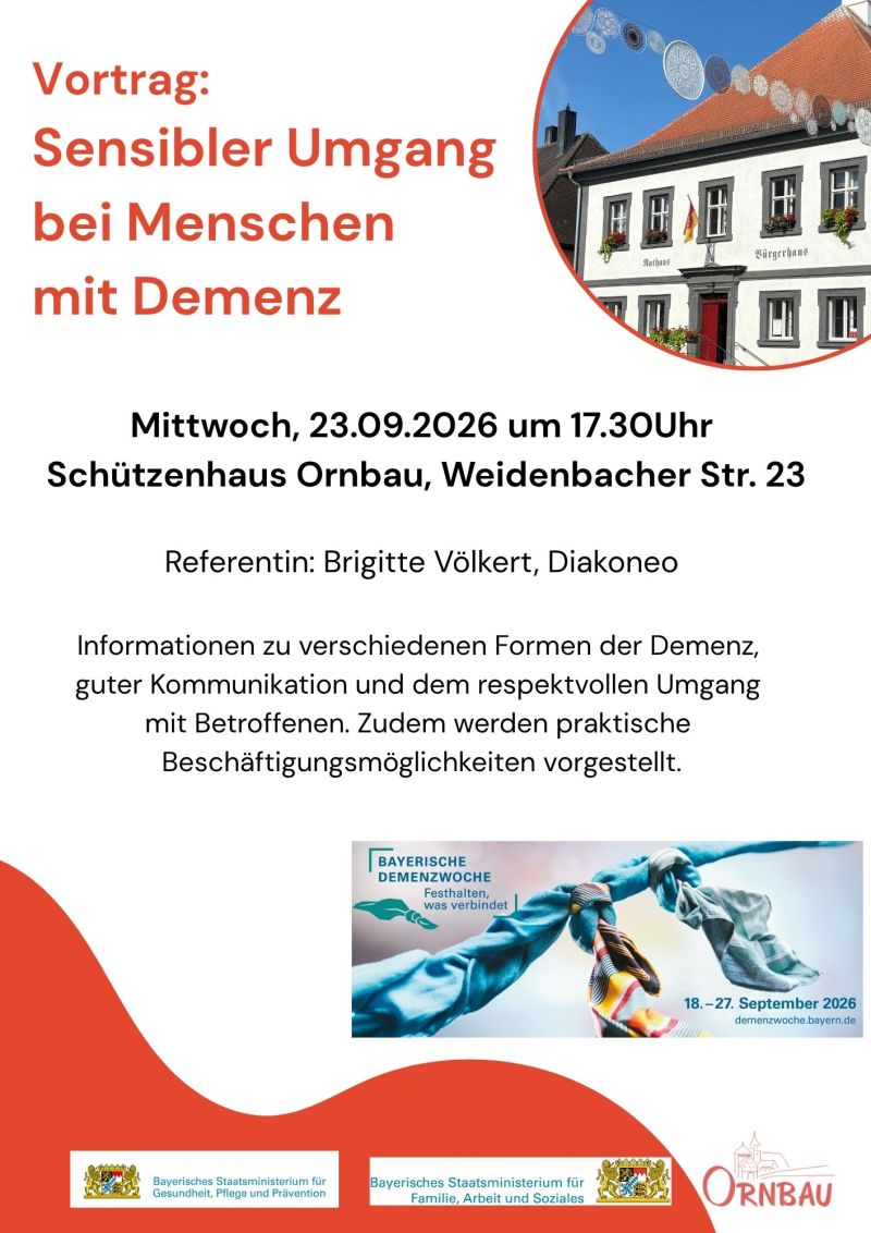 Plakat Demenzwoche