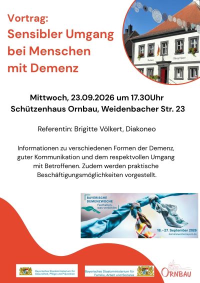 Plakat Demenzwoche